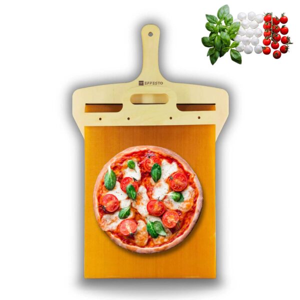 Kitchen Gadgets Sliding Pizza Shovel Non Stick Pizza Smooth Cutting Board Storage Transfer Board Kitchen Baking Tool - Image 3