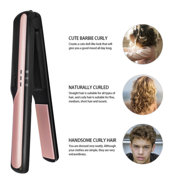 USB wireless charging hair straightener - Image 4